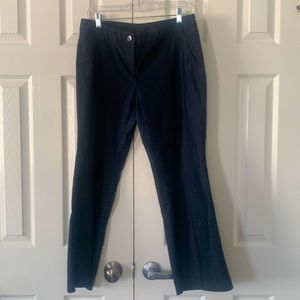 New York and Company Petites denim colored slacks.  Size 8P